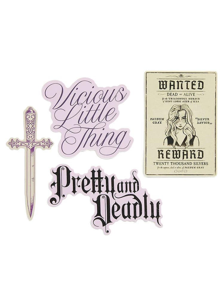 Powerless Stickers - Set of 4