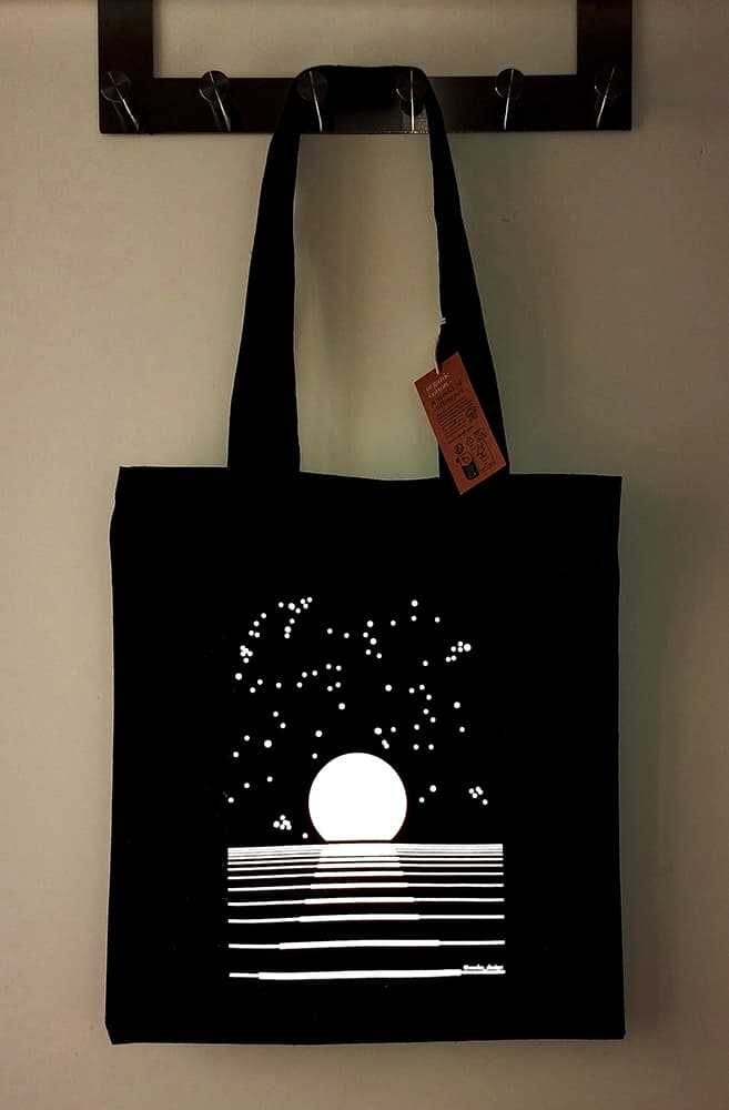 Mångata Reflex Tote Bag - Tjockt tyg