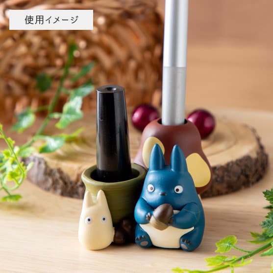 My Neighbour Totoro - Middle & Little Totoro Pen Holder Figurine
