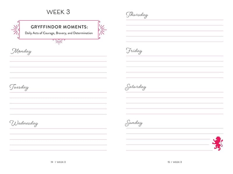 Courage: A Guided Journal for Embracing Your Inner Gryffindor