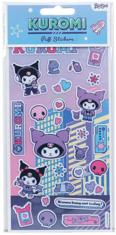 Kuromi Pop Puffy Stickers