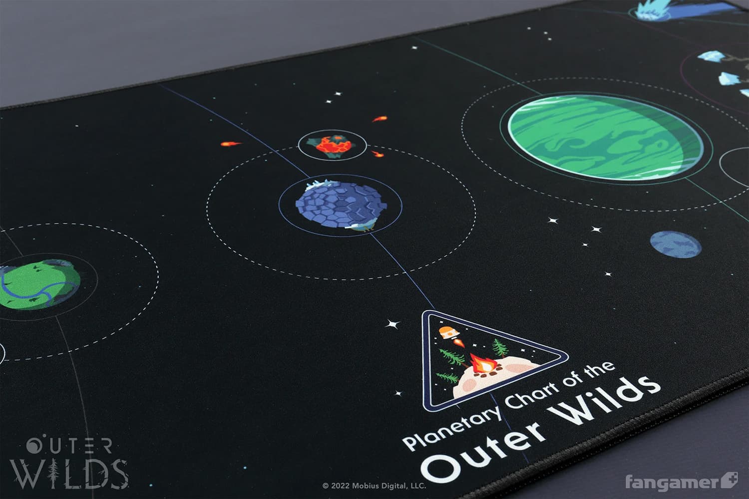 Planetary Chart Desk Mat 89 x 40 cm