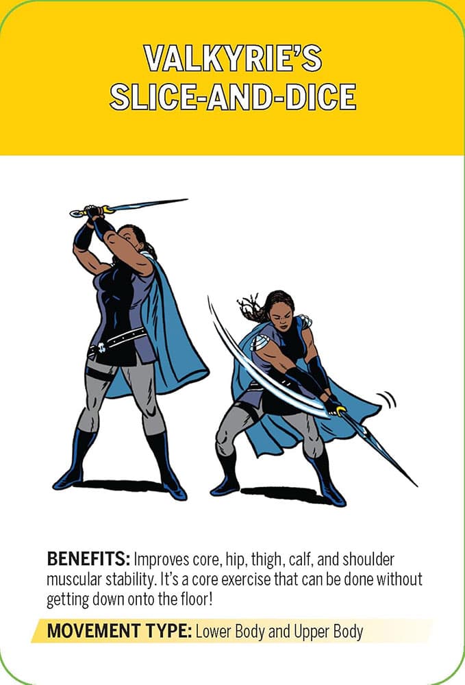 Marvel Fitness Deck