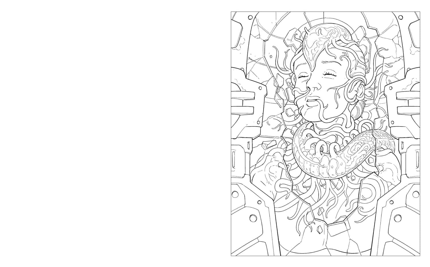 The Cosmic Horror Colouring Book