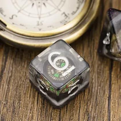Compass set of 7 dice