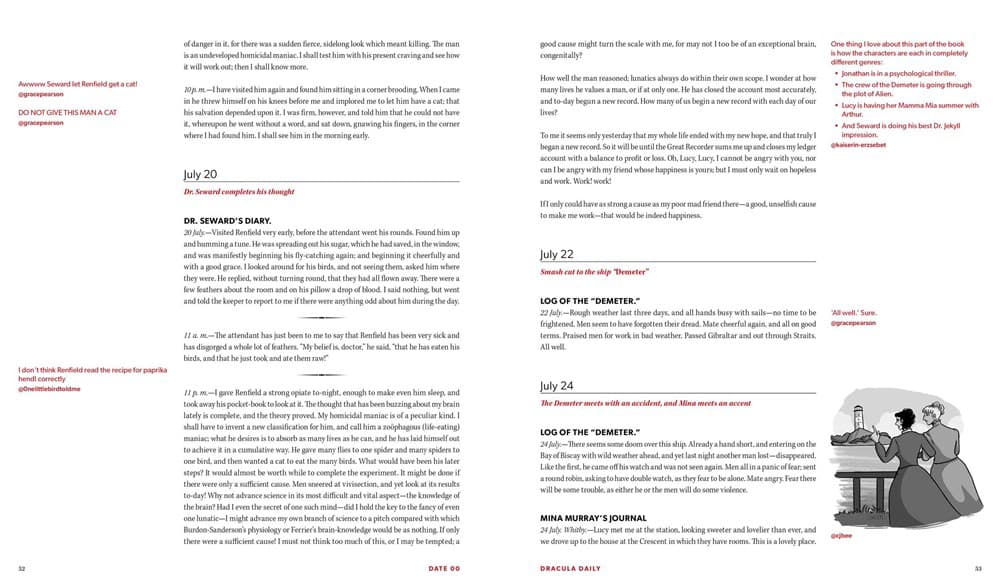 Dracula Daily. Reading Bram Stoker's Dracula in Real Time With Commentary