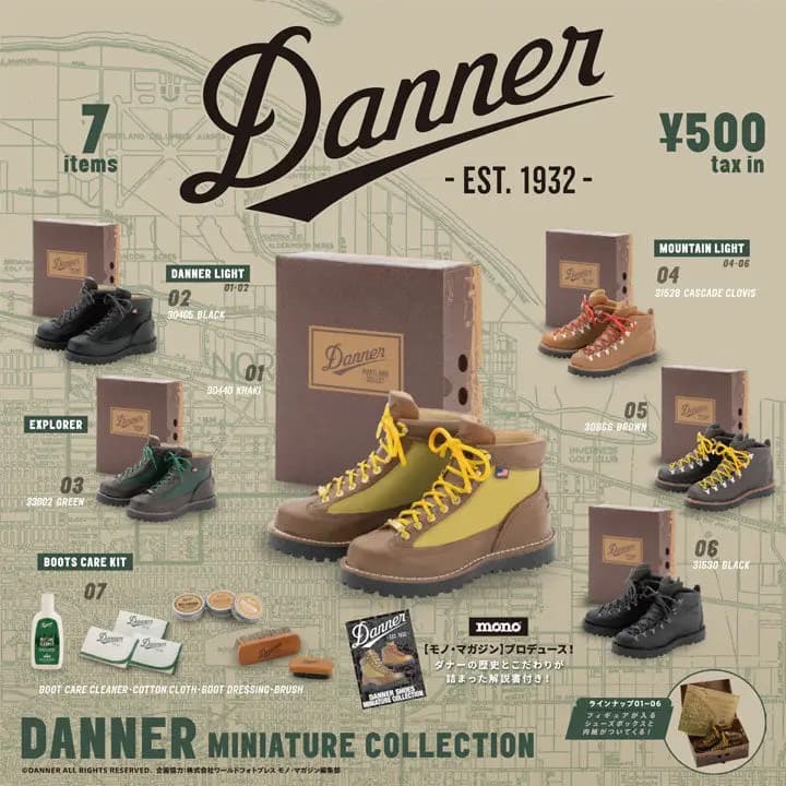 Danner Shoes Miniature Collection Box