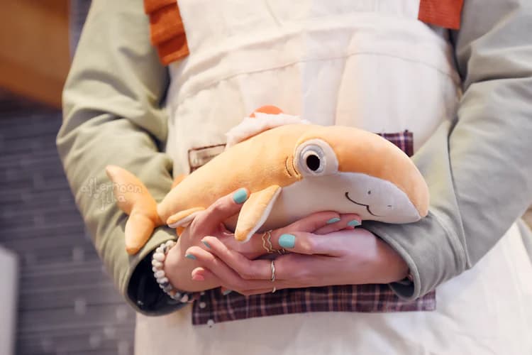 Rolf the Rollcake Shark Plush 30 cm
