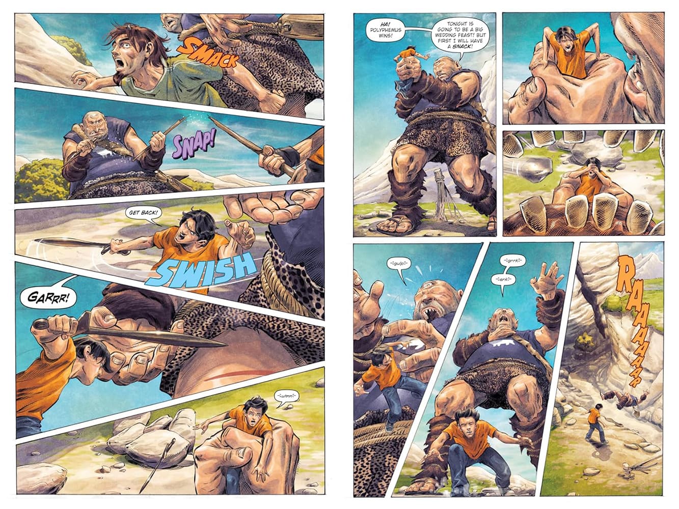 The Sea of Monsters Graphic Novel