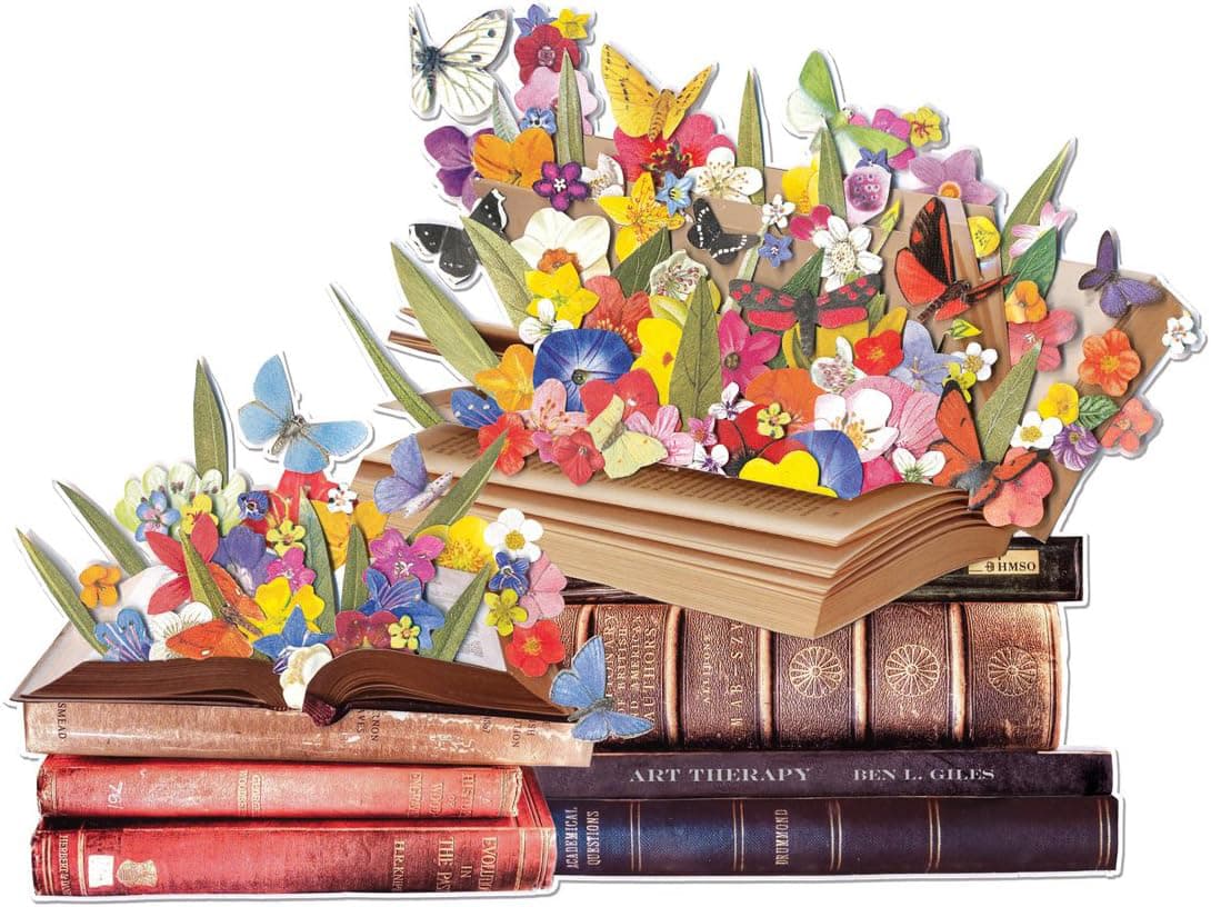 Blooming Books Shaped Puzzle 750 pcs