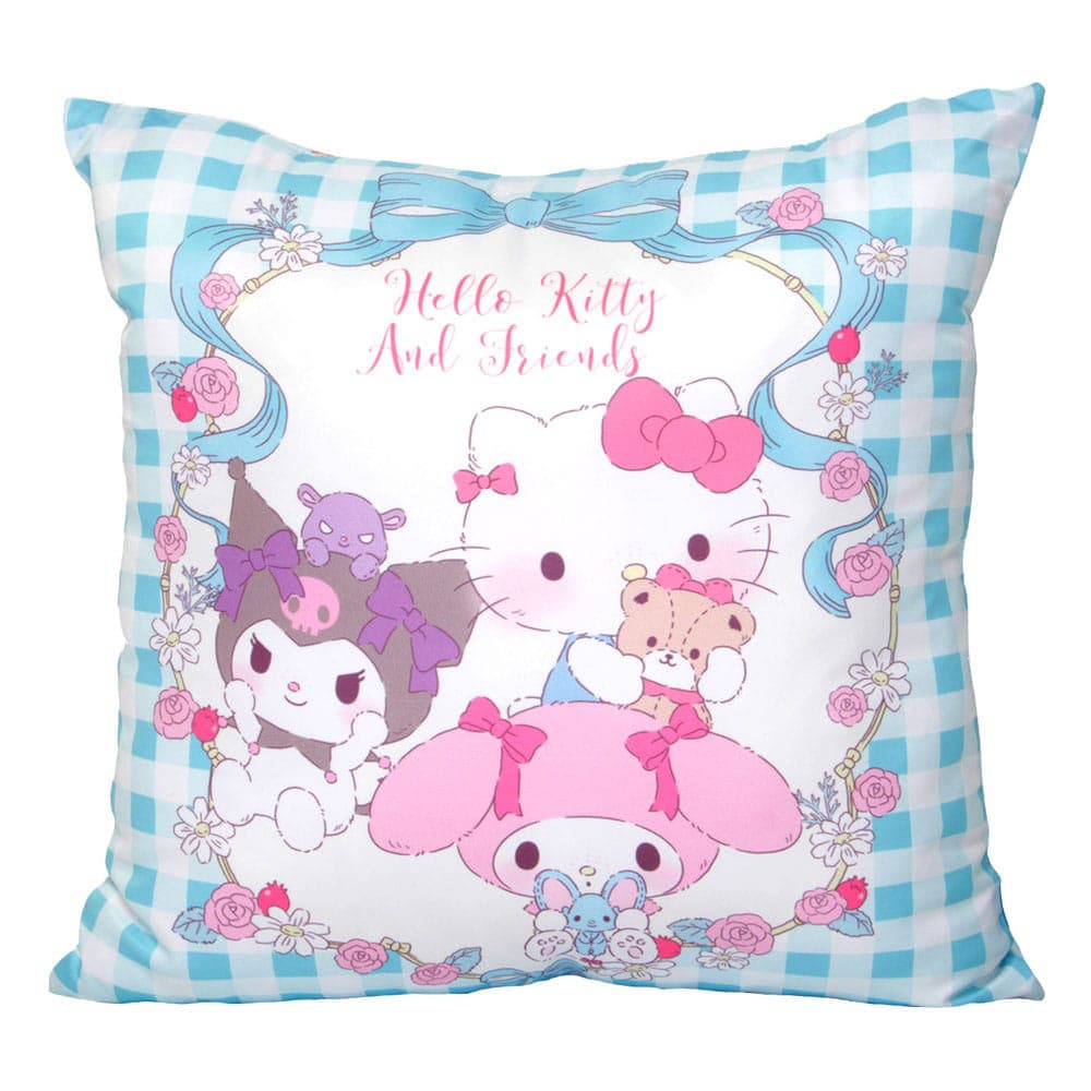 Hello Kitty & Friends Fluffy Pillow - 35 x 35 cm