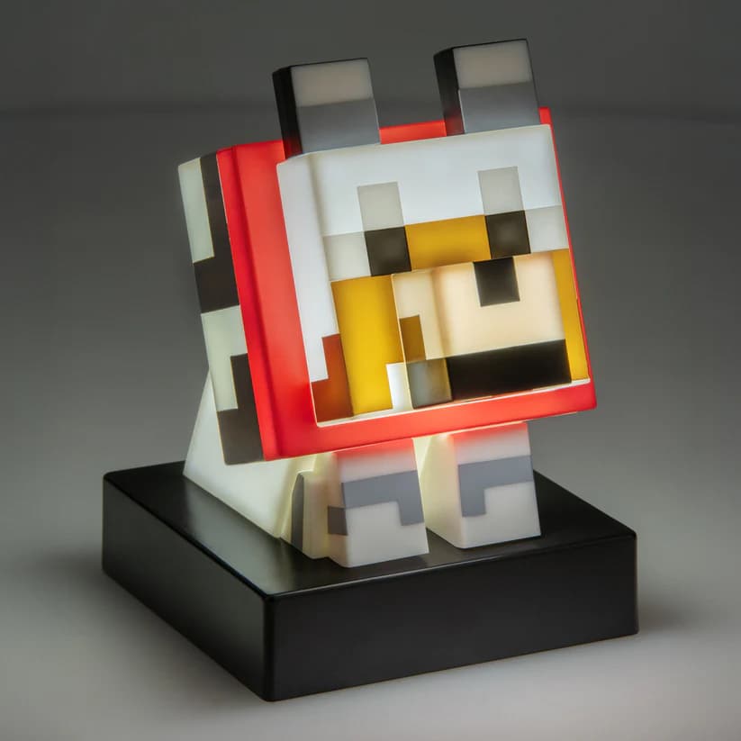 Minecraft Wolf 3D Icon Light