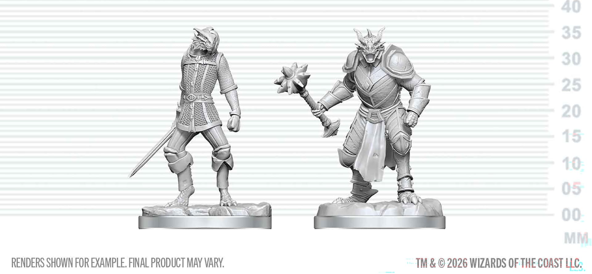 Dragonborn Paladin & Dragonborn Squire