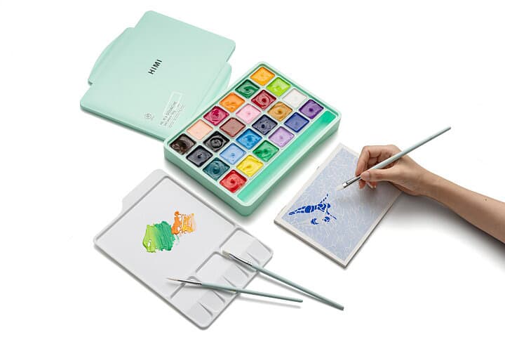 HIMI Brush Set of 3 - Green Edition