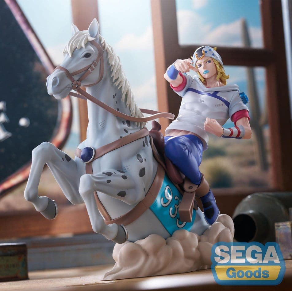 Johnny Joestar & Horse Steel Ball Run PVC Figure 18 cm