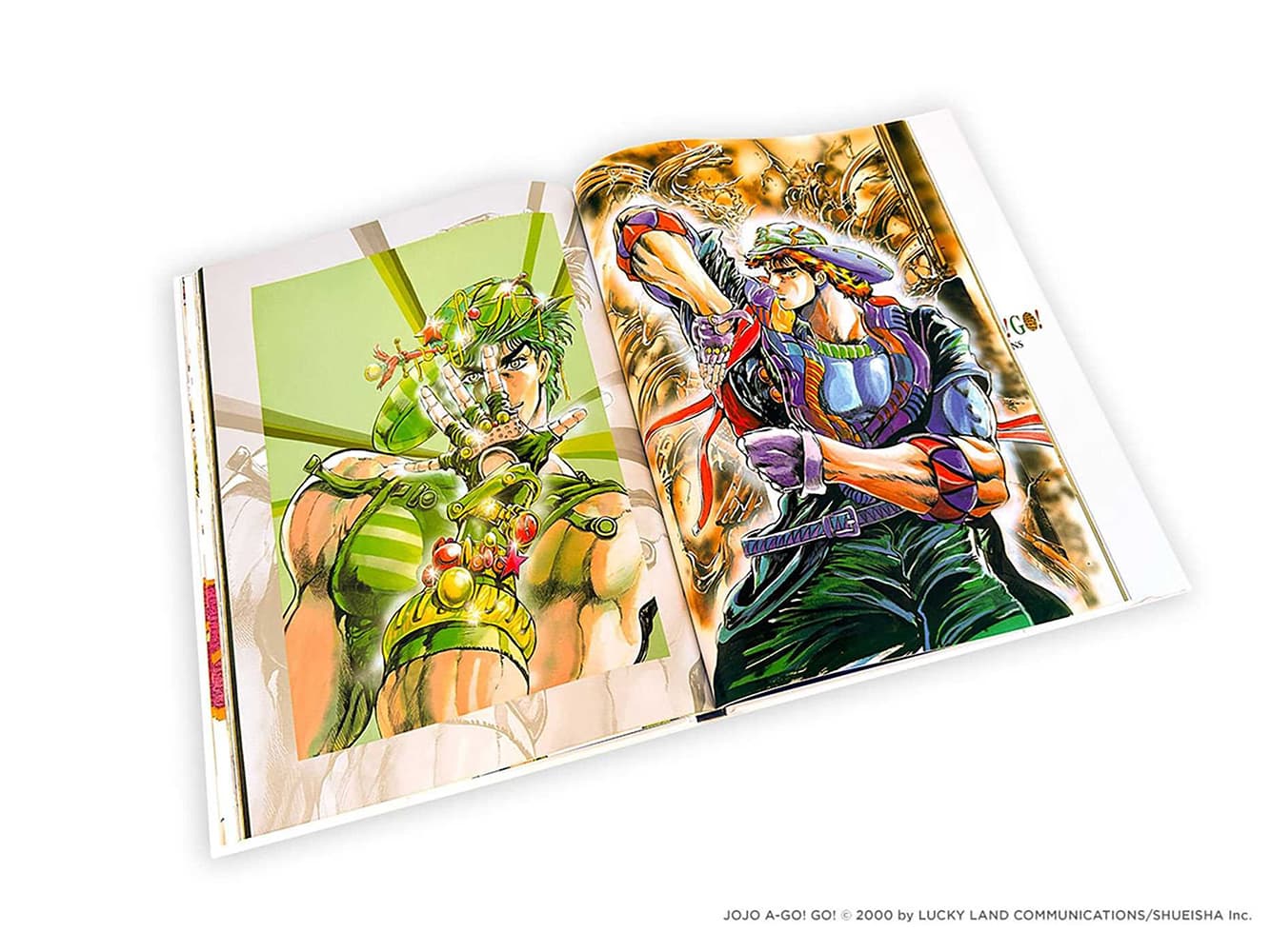 JoJo A-Go!Go! Illustrations