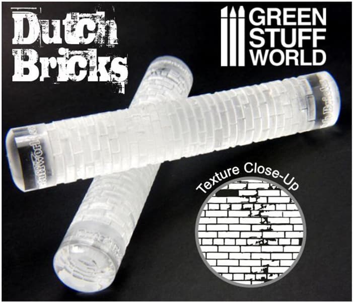 Rolling Pin DUTCH Bricks