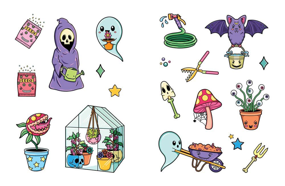 The Creepy Cute Sticker Book