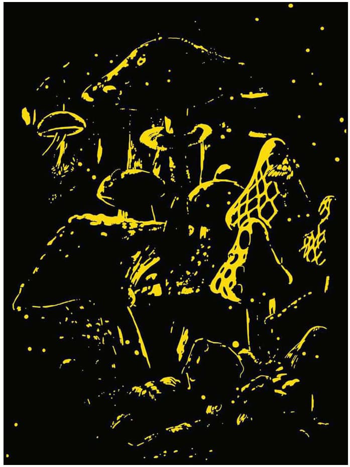 Glow-in-the-Dark Jigsaw Moonlight Mushrooms 500 pcs