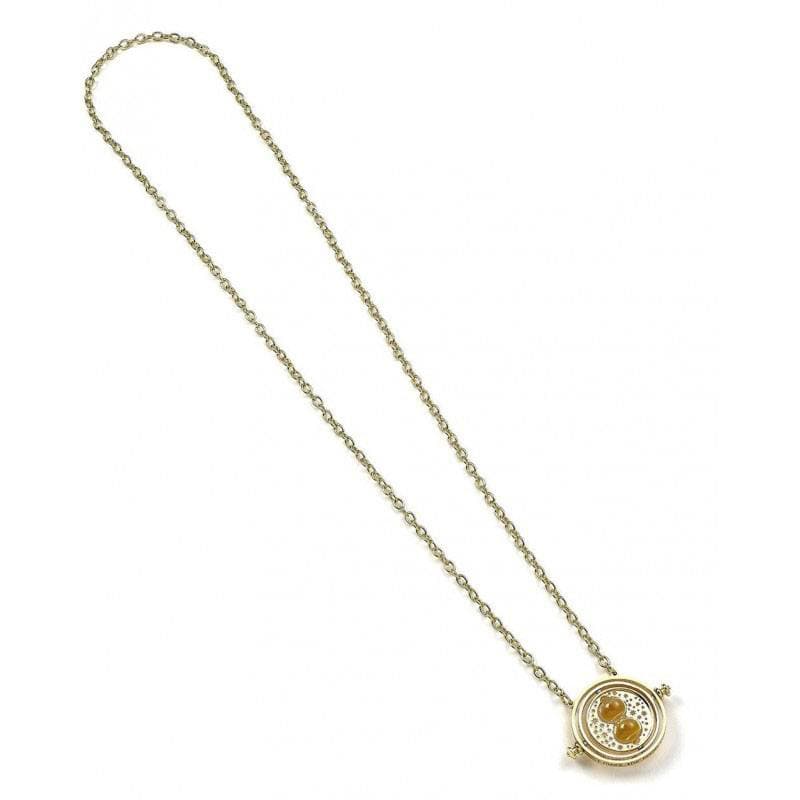Spinning Time Turner - Pendant & Necklace (Gold Plaited)