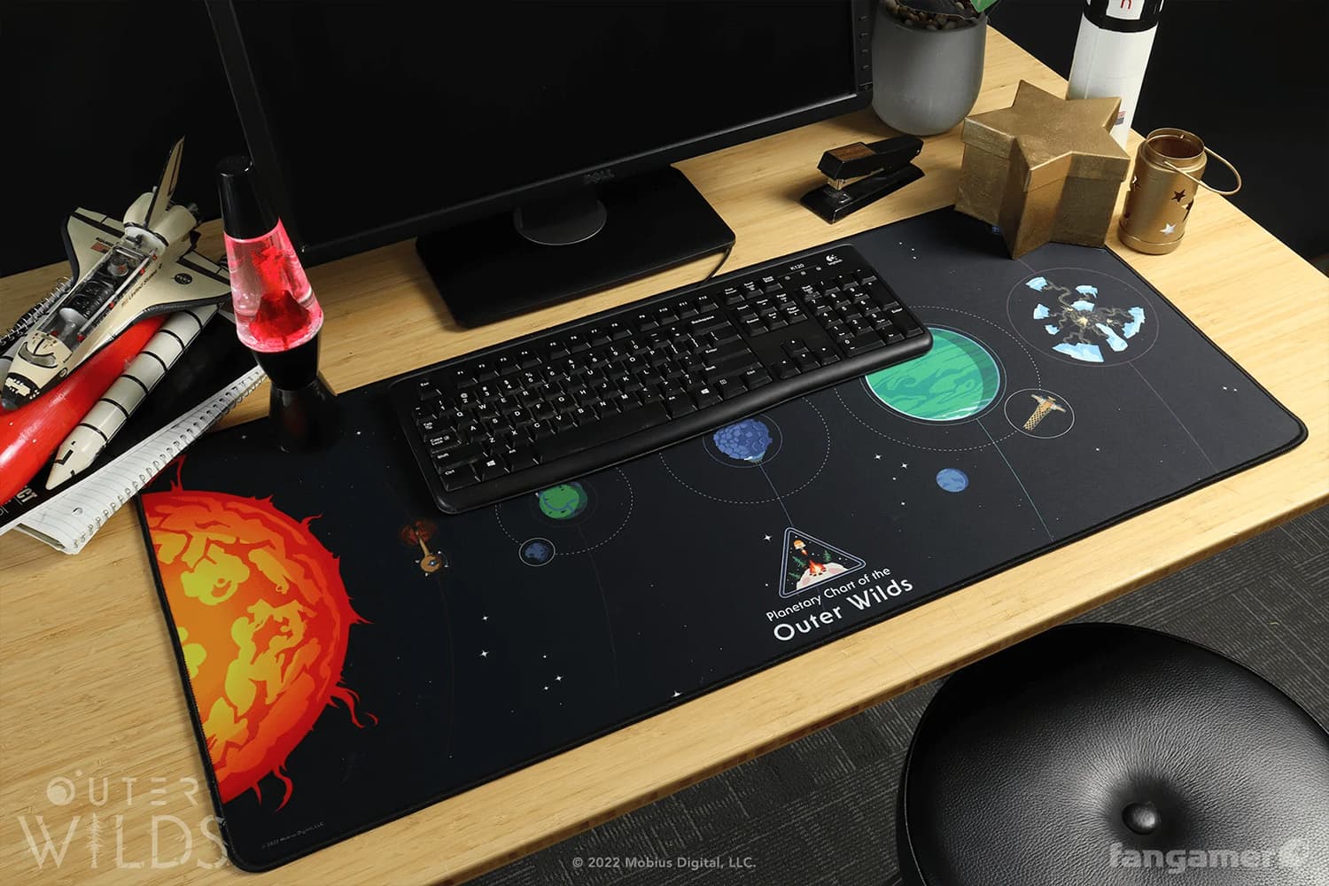 Planetary Chart Desk Mat 89 x 40 cm
