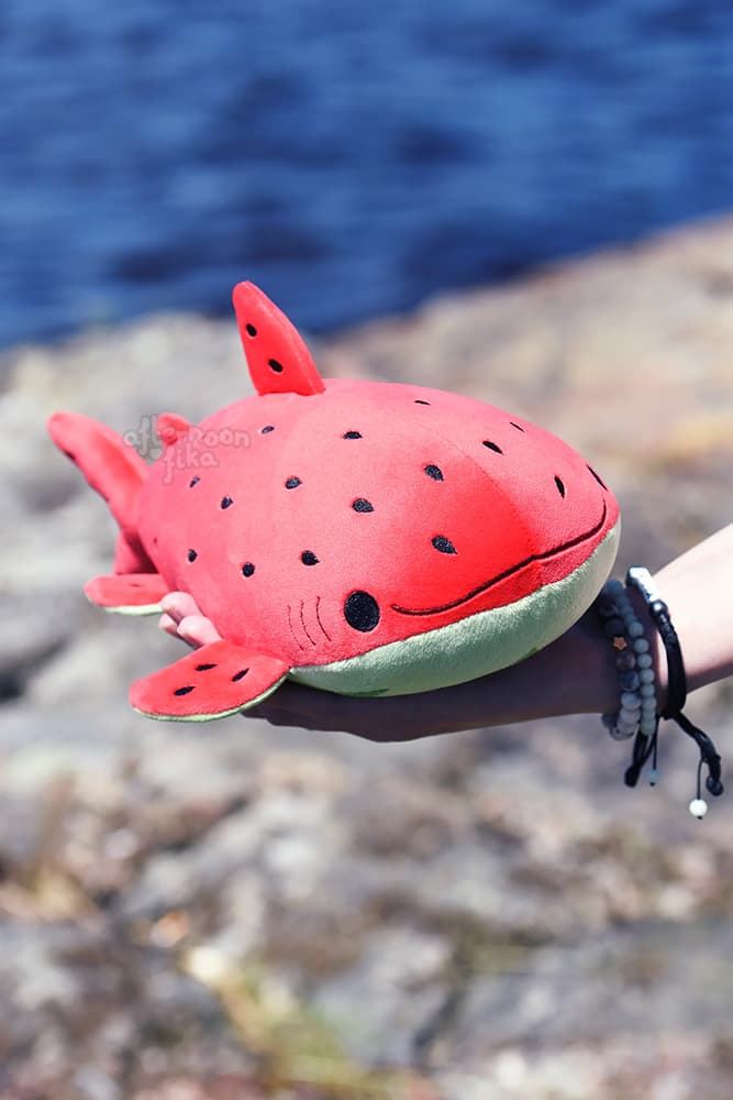 Walter The Watermelon Whale Shark Plush 30 cm