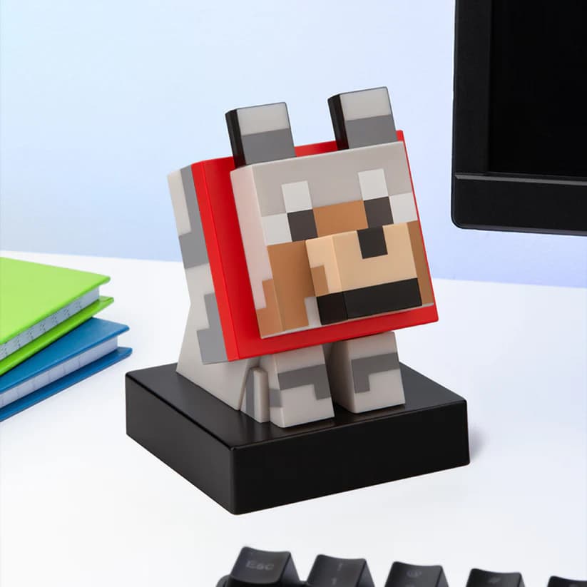 Minecraft Wolf 3D Icon Light