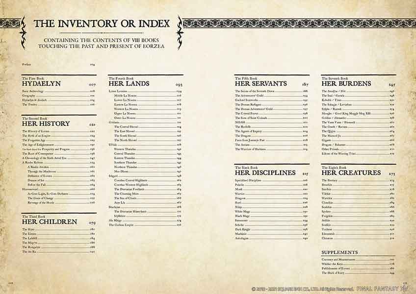 Encyclopaedia Eorzea - The World of Final Fantasy XIV