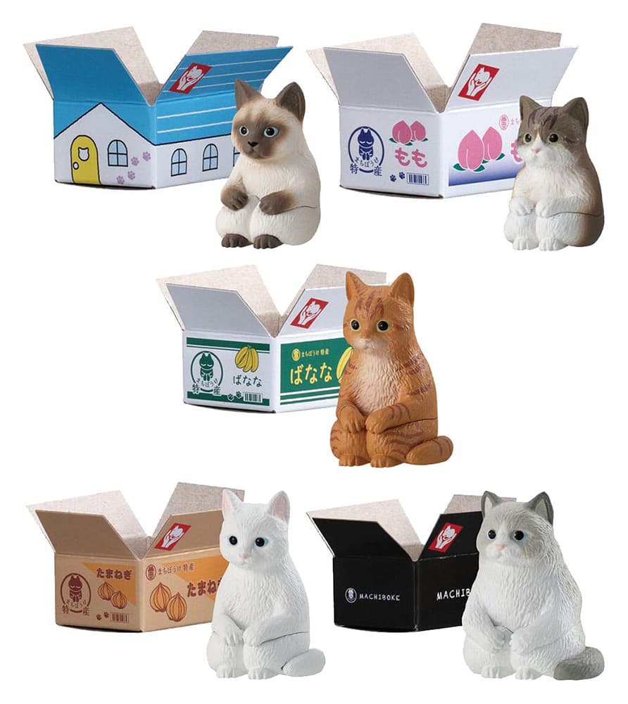 Machiboke Cats Gashapon Mini Figures 4 cm