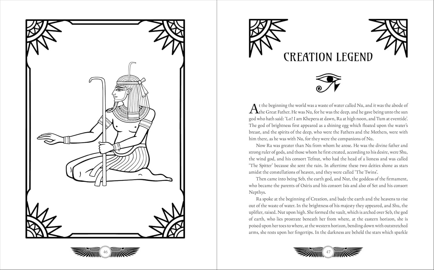 Egyptian Myths and Tales - Stories of the Gods and Goddesses