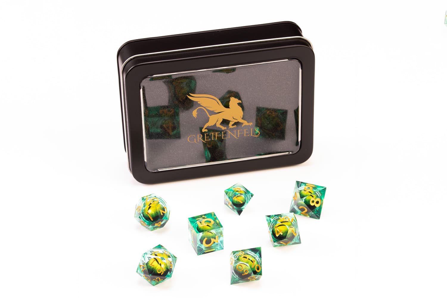 Razor Emerald Dragon Eye Gold Numbers