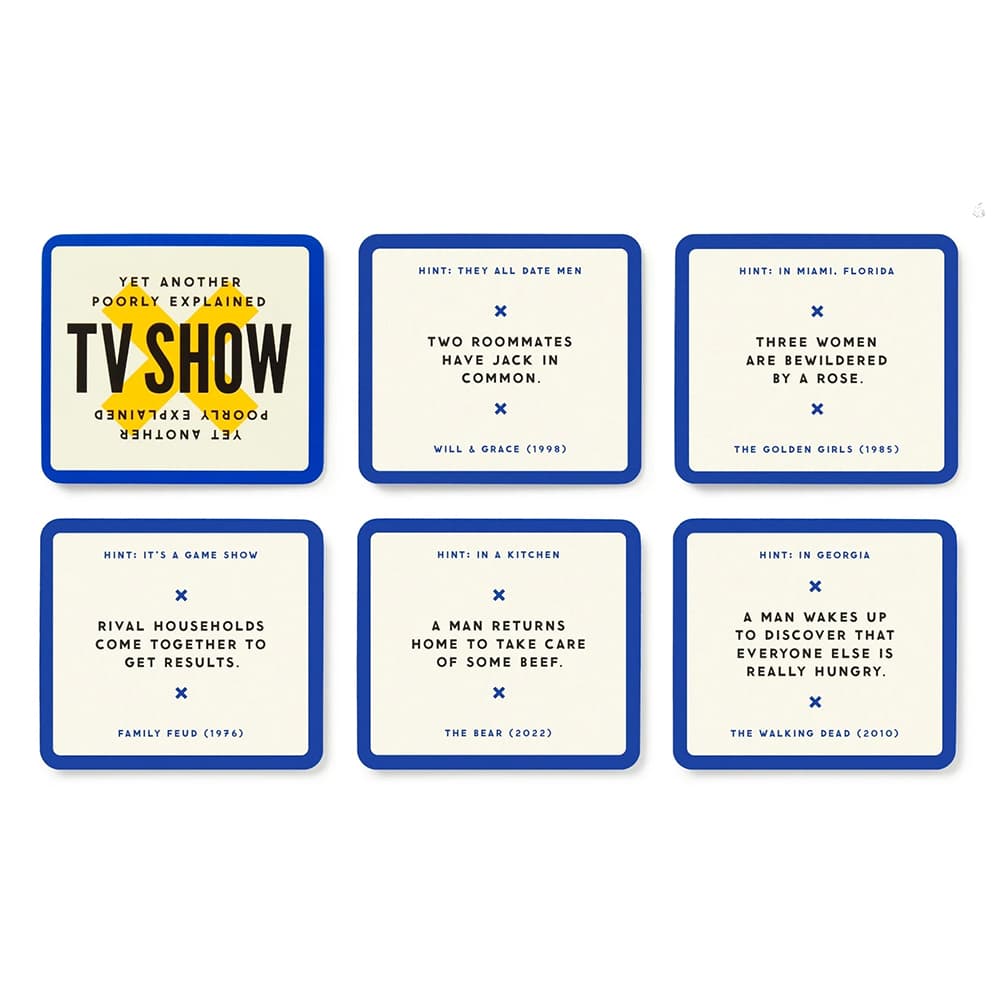 Poorly Explained TV-Shows Game