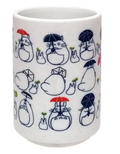 Totoro Japanese Tea Cup L - Dondoko Dance