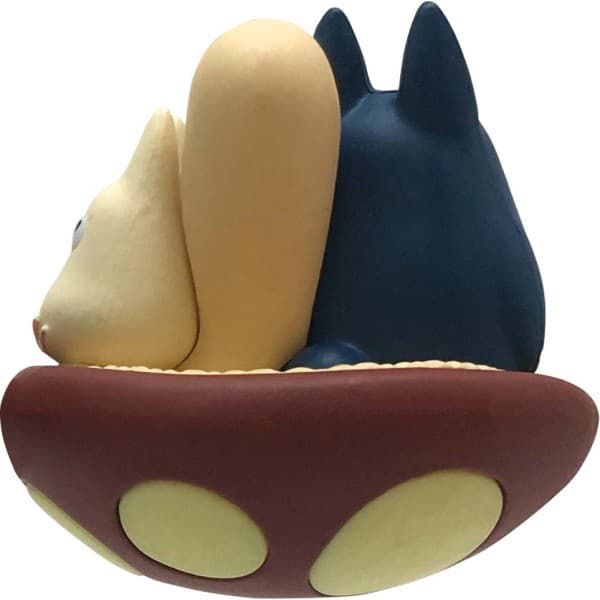 Totoro Kumukumu Puzzle Figure - Mushroom Relax