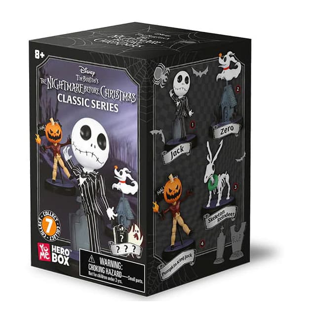 Nightmare Before Christmas Hero Box Classic Series Mini Figures 8 cm