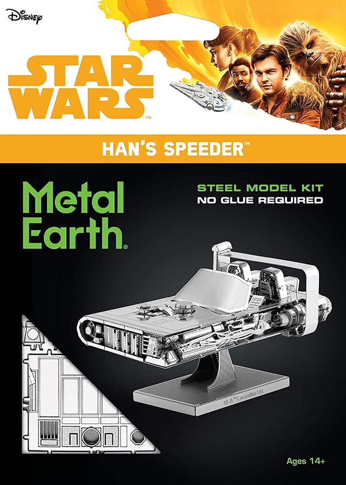 Han Solo's Landspeeder Metal Model Kit