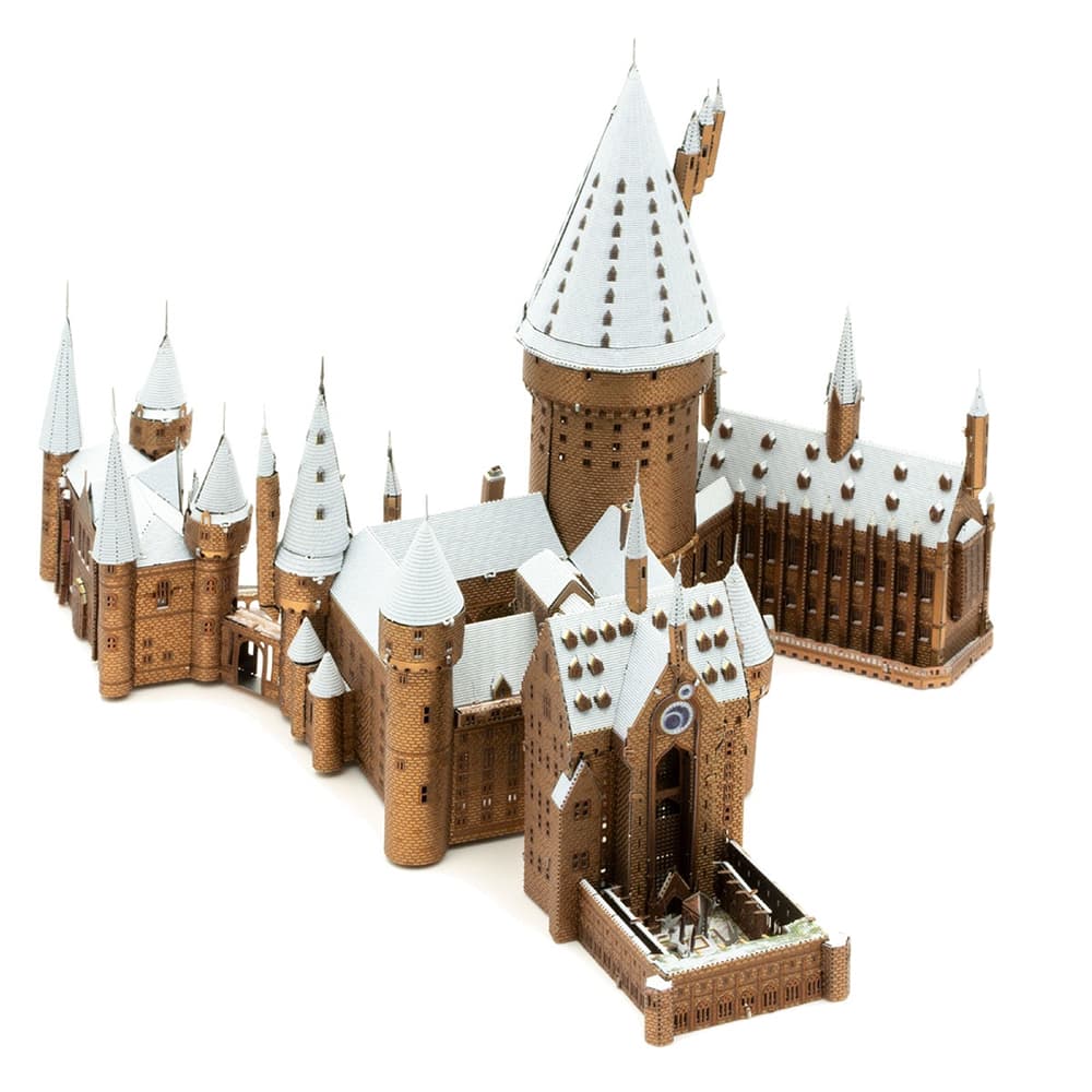 Hogwarts in Snow Premium Metal Model Kit