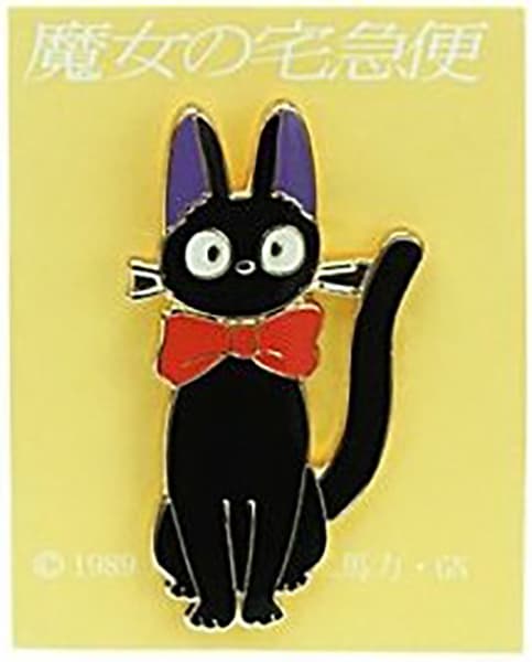 Pin Badge Jiji with Ribbon
