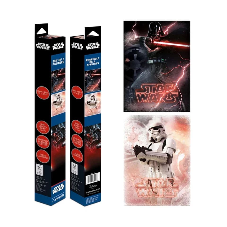 Empire Boxed Posters Set of 2 - 52 x 38cm