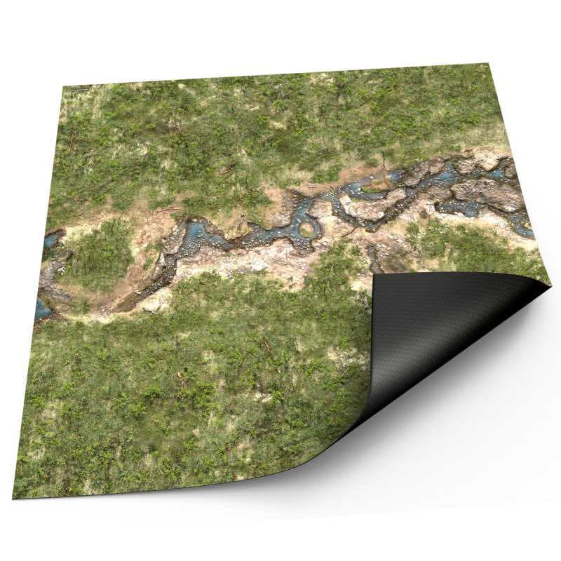 Neoprene Battle Mat 120*120: Duskriver Meadows