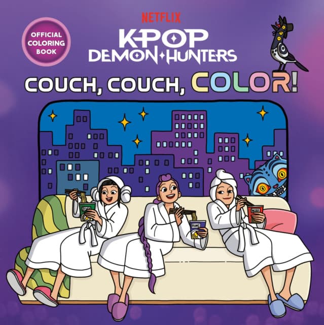 K-Pop Demon Hunters: Couch, Couch, Color! Official Coloring Book
