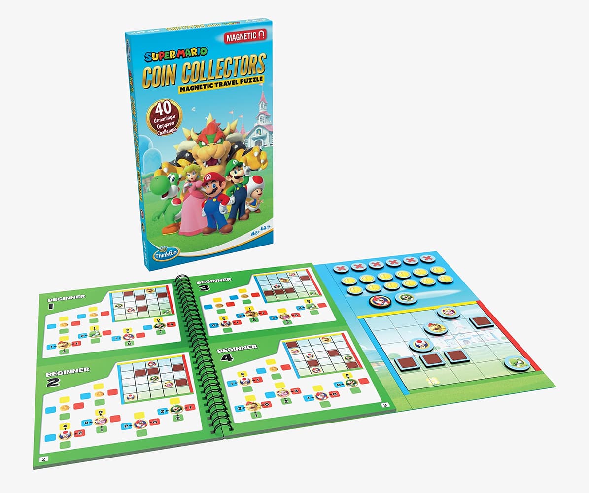 Super Mario: Magnetic travel game