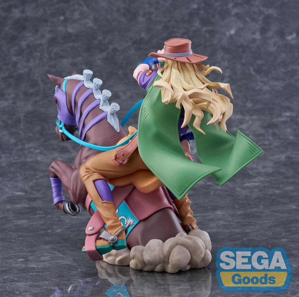 Gyro Zeppeli & Horse Steel Ball Run PVC Figure 18 cm