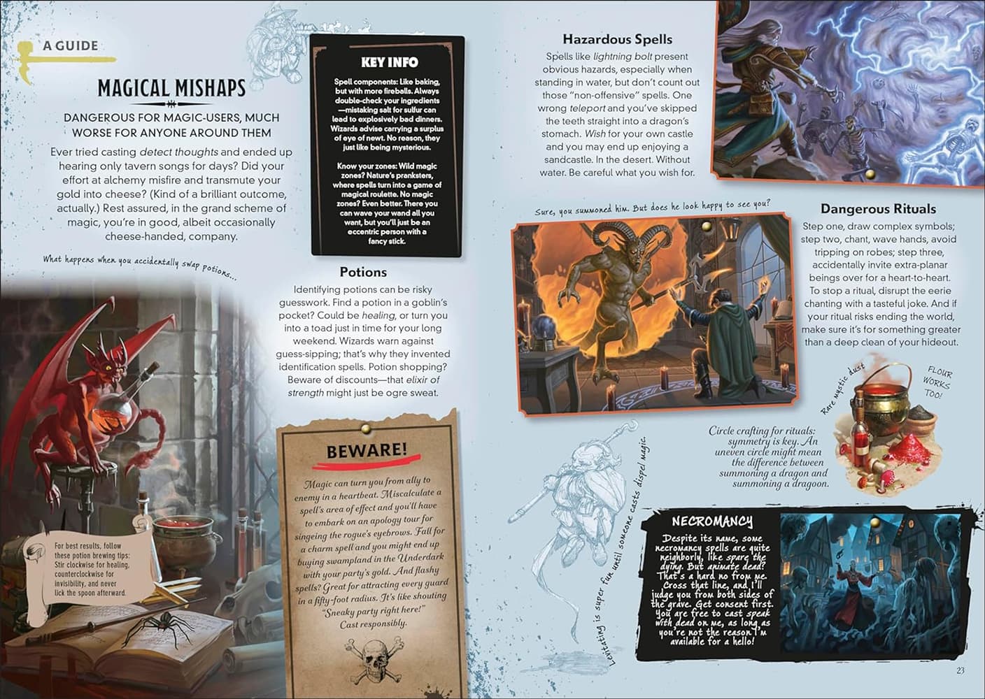 Dungeons & Dragons How Not To Get Eaten by Owlbears