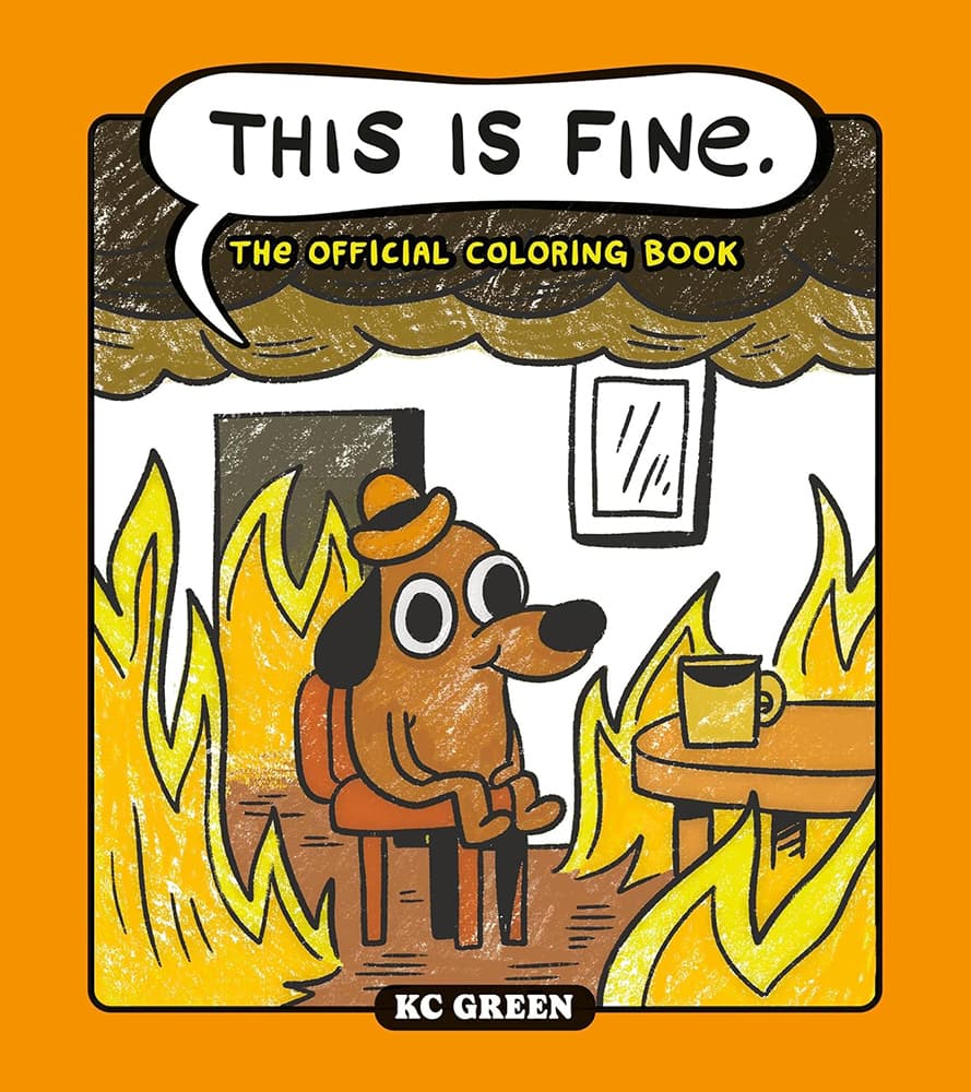 This is Fine: The Official Coloring Book
