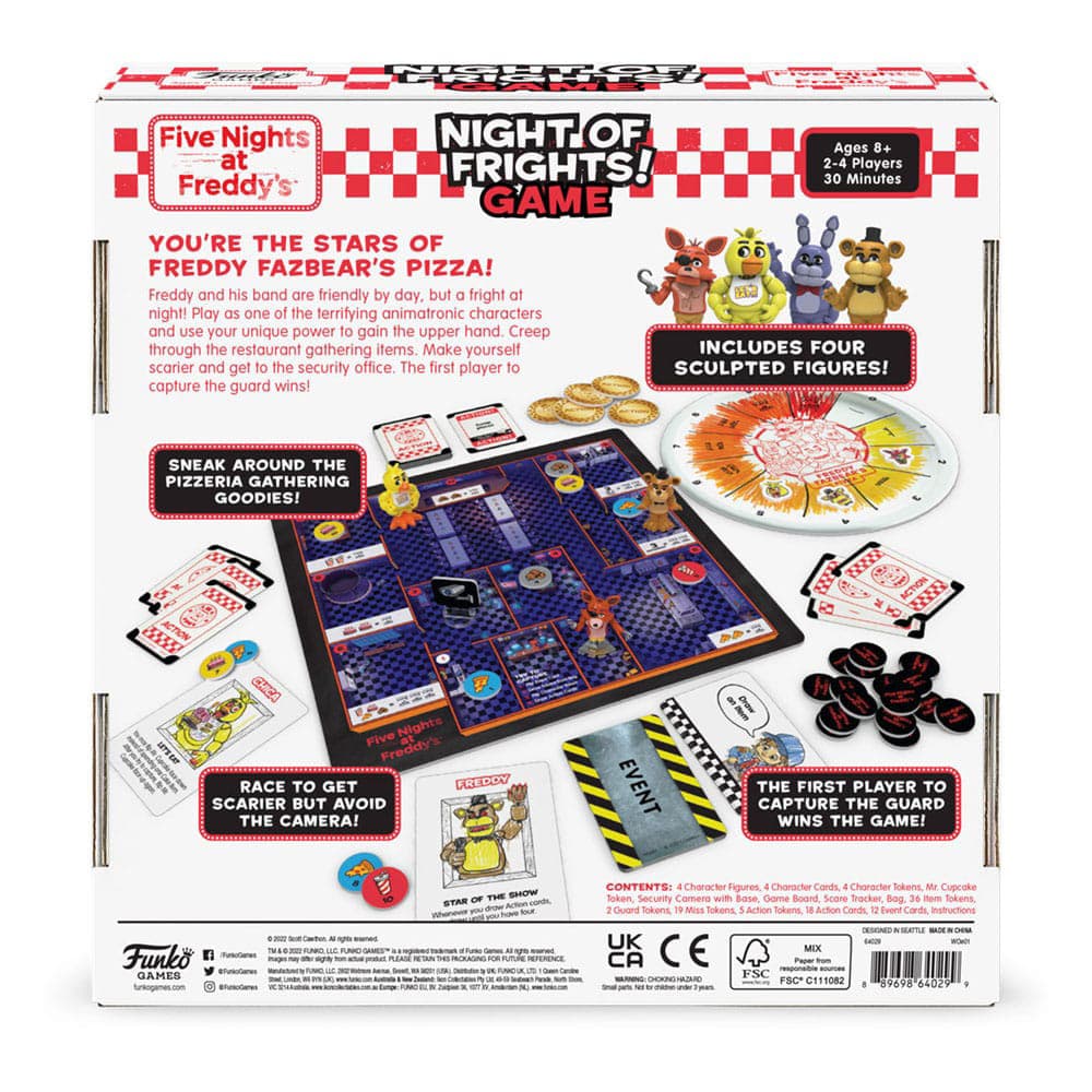 Five Nights at Freddy's Board Game - Night of Frights