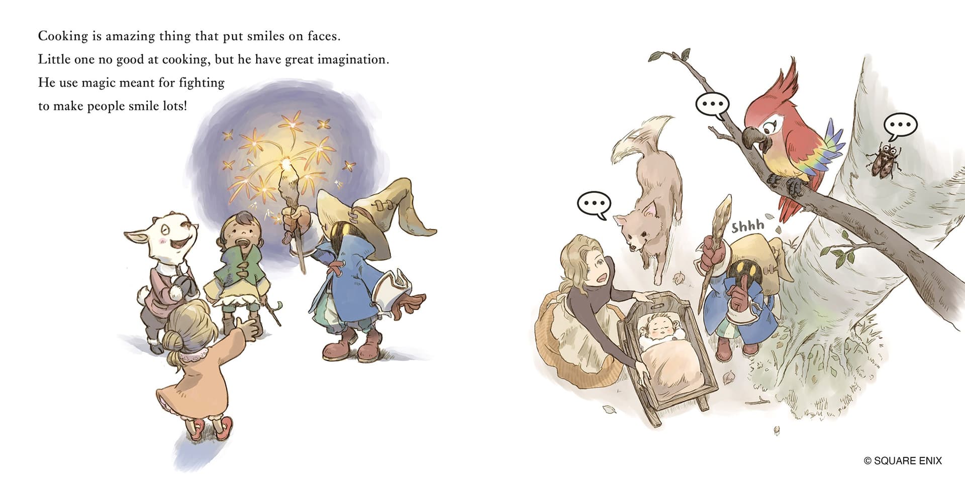 Final Fantasy IX Picture Book: Vivi and Grandpa's Memories for the Sky
