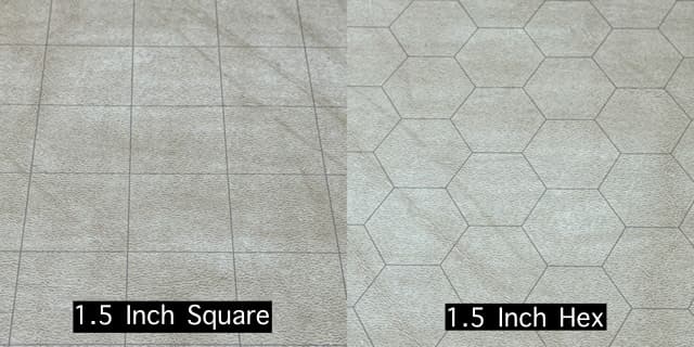 Battlemat - Megamat with 1 1/2 inch Square/Hex