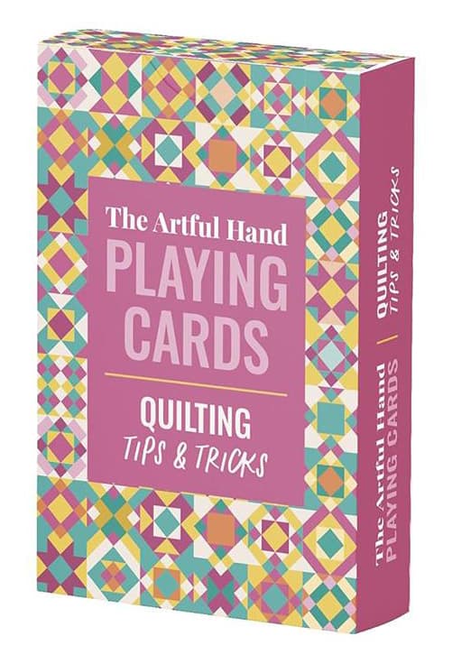 The Artful Hand Quilting Tips & Tricks Playing Cards