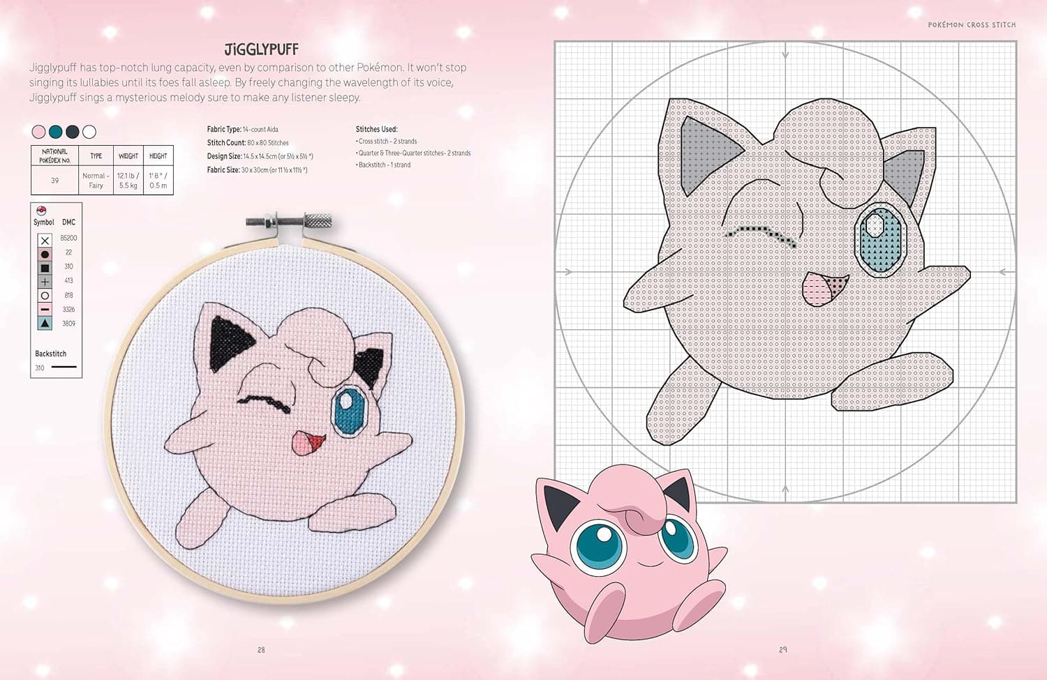 Pokémon Cross Stitch